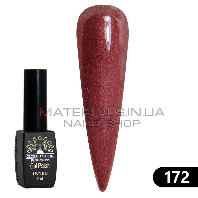 Гель лак BLACK ELITE 172, Global Fashion 8 мл