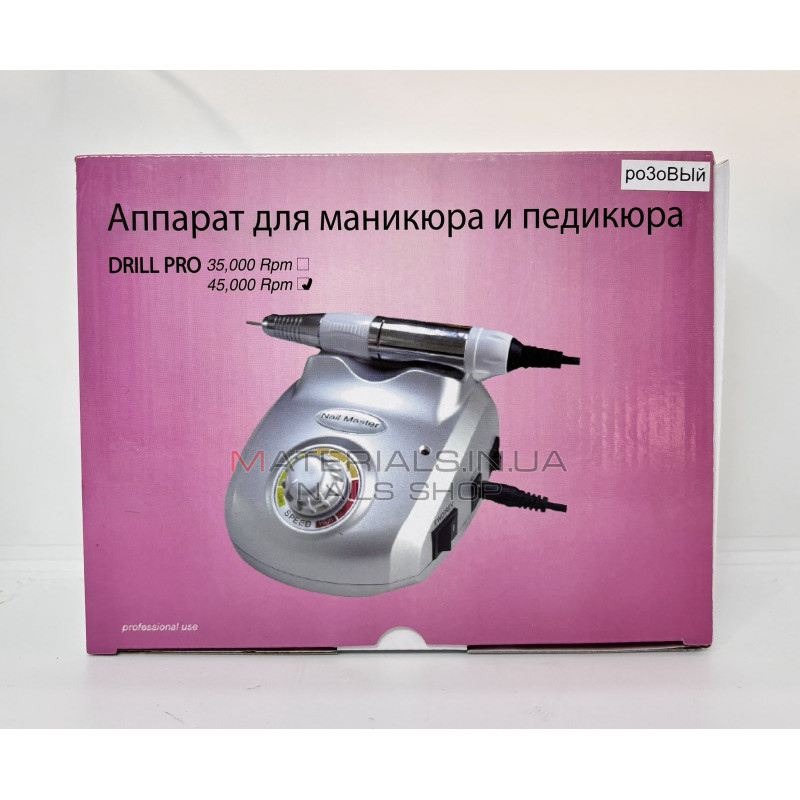 Фрезер для манікюру з насадками Nail Drill ZS - 603 65W 45000об/хв машинка для нігтів шліфування лаку фрези Фрезер для манікюру з насадками Nail Drill ZS - 603 65W 45000об/хв машинка для нігтів шліфування лаку фрези