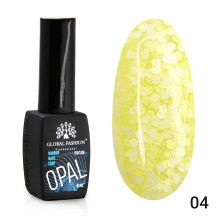 Каучукова база Snow flakes Global Fashion 8 мл, 04