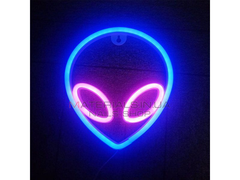 Ночной светильник Neon Sign — Alien