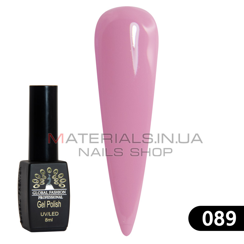 Гель лак BLACK ELITE 089, Global Fashion 8 мл