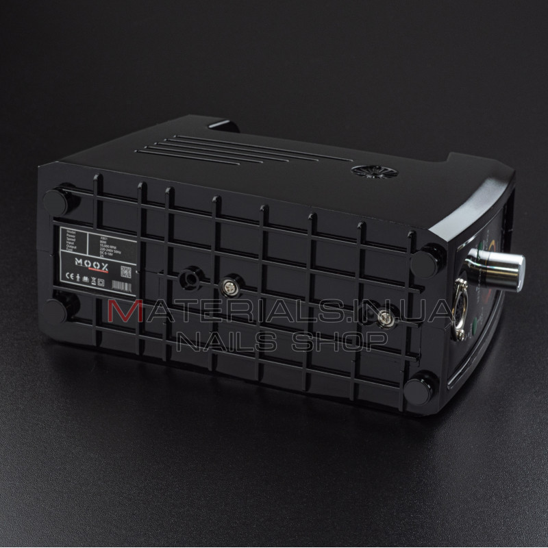 Фрезер Мокс X801 (Чорний) на 55 000 об/хв. та 80W. для манікюру та педикюру