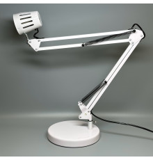 Настольная лампа 800X на подставке, без плафона, высота 80см, E27, белая