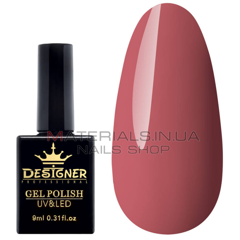 Гель-лак Designer Nude pink - G207 "Рожевий мигдаль"