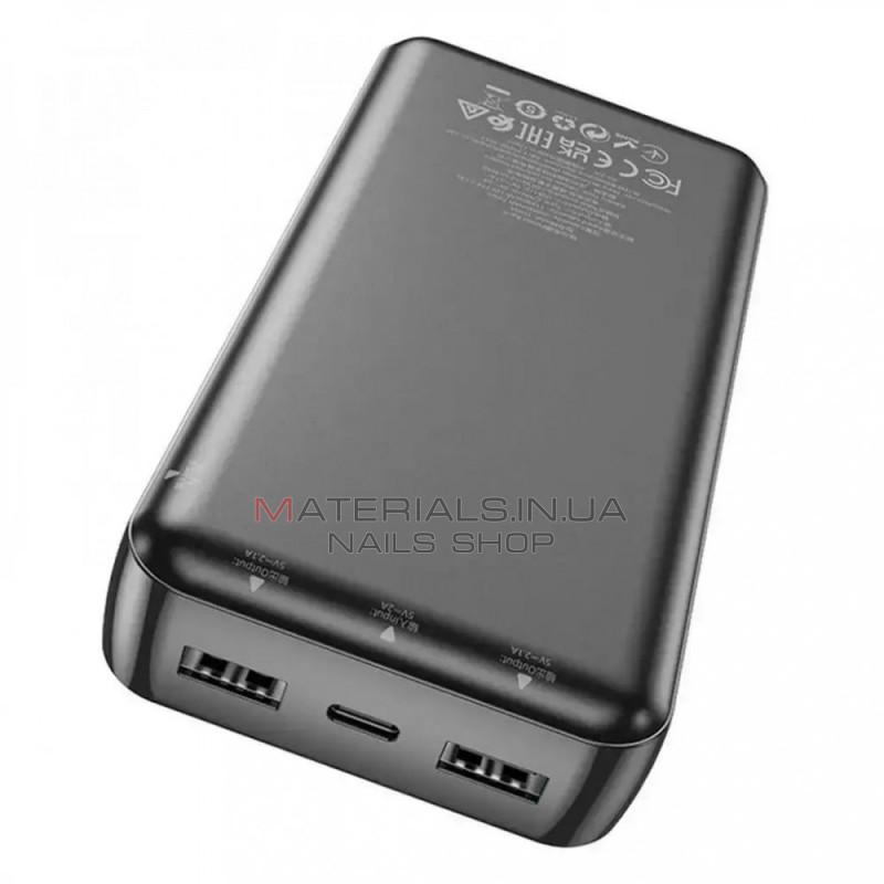 Power Bank 20000 mAh — Hoco J100A — Black Power Bank 20000 mAh — Hoco J100A — Black