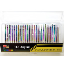 Набор насадок для маникюра Diamond drill bit set  (хамелеон), 30 шт