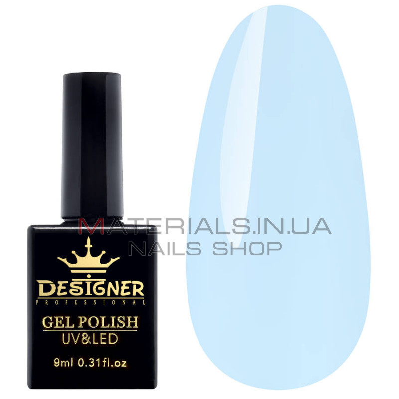 Гель-лак Designer Blue Lilac - H242 "Блідно-блакитний"