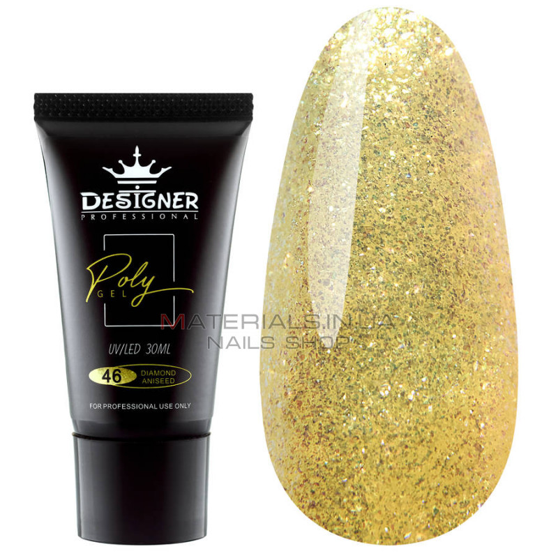 Полігель Designer Professional, 30мл. №046 Полігель Designer Professional, 30мл. №046