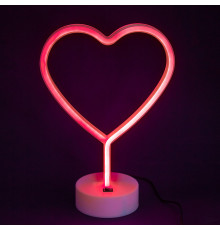 Ночной светильник Neon Lamp series — Heart Red