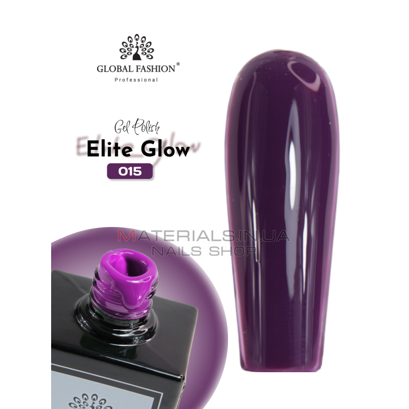 Гель лак Global Fashion, Gel polish 15 ml, 15 Гель лак Global Fashion, Gel polish 15 ml, 15