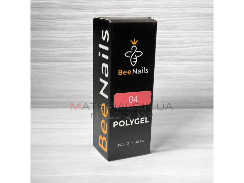 Полигель Bee Nails 30 мл, 04