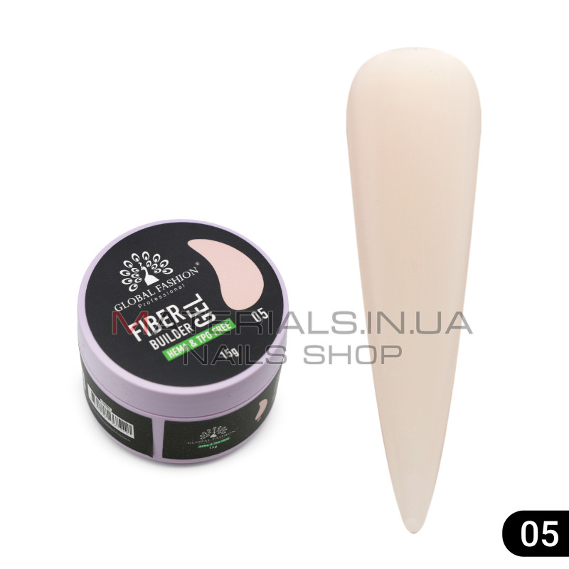 Гель для моделювання нігтів 15 г, 4 Season Jelly Builder Gel, 05