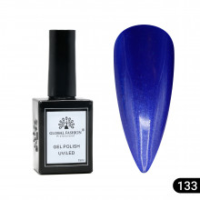Гель лак Global Fashion, Gel polish 15 ml, 133