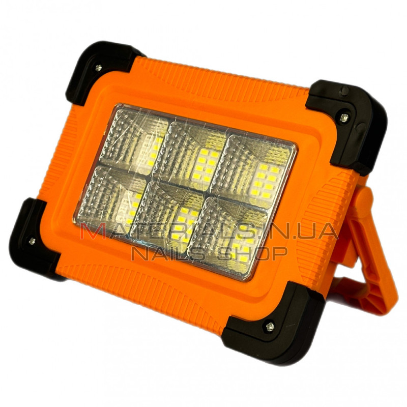 Акумуляторний LED-прожектор, 6000 мА·год