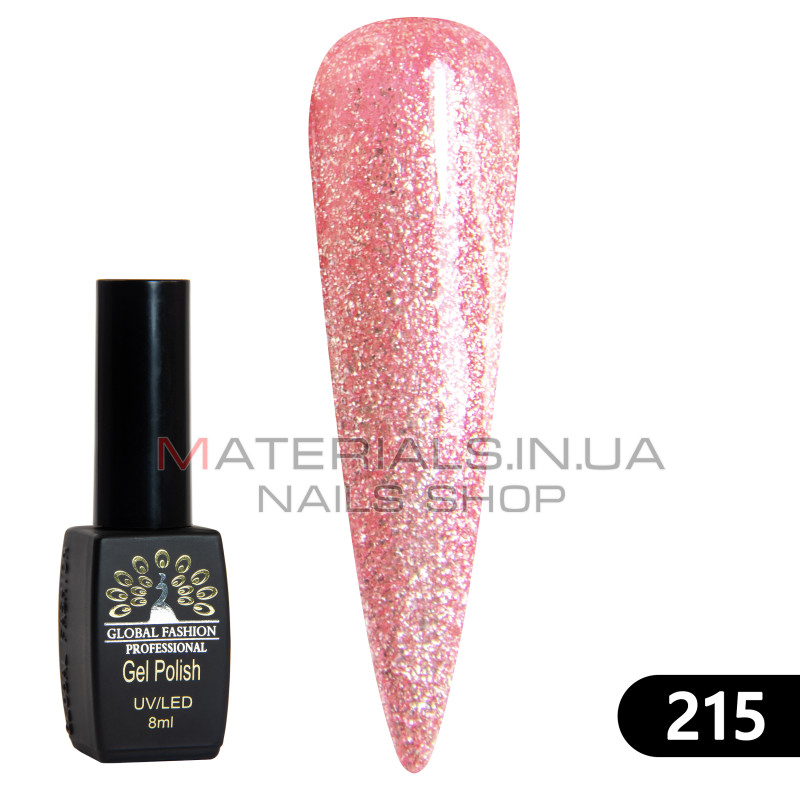 Гель лак BLACK ELITE 215, Global Fashion 8 мл