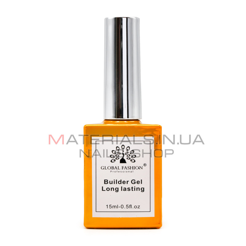 Гель для нарощування Builder Gel, 15 ml, прозорий