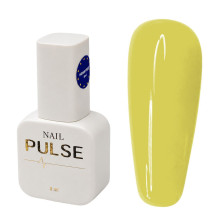 Гель-лак NAIL PULSE Gel Polish №09, 8 мл напівпрозорий лимонний