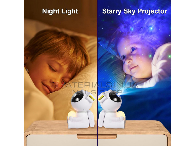 Ночной светильник-проектор - Astronaut Star Lightr — K970