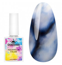 Aquarelle Color Designer №12 акварельні краплі для дизайну нігтів, 9 мл