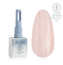 Liquid Shimmer Poly Gel Premium № 05