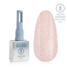 Liquid Shimmer Poly Gel Premium № 05