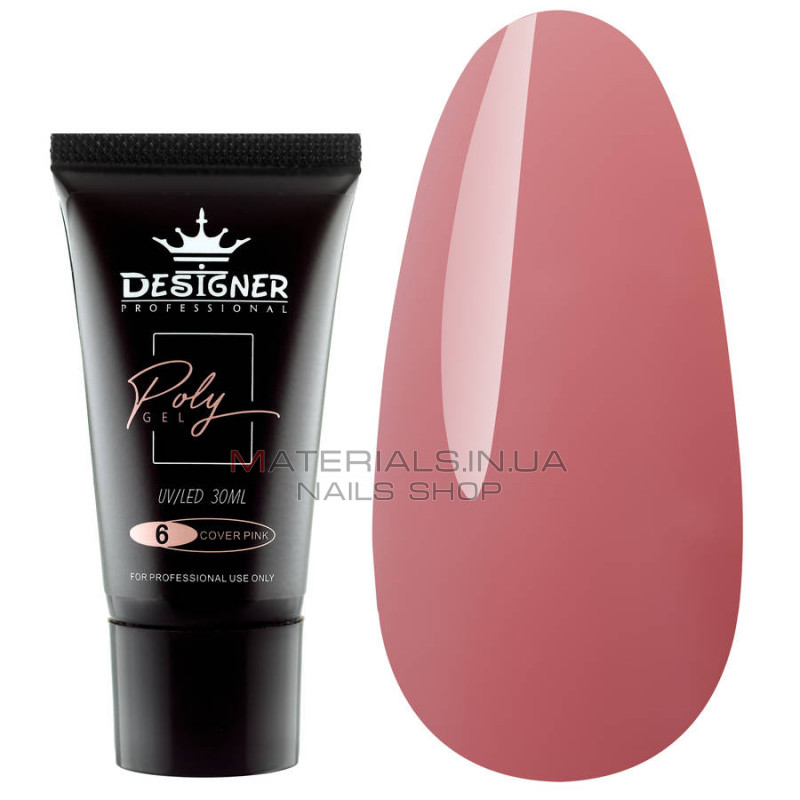 Полігель Designer Professional 30 мл. №006 Полігель Designer Professional 30 мл. №006