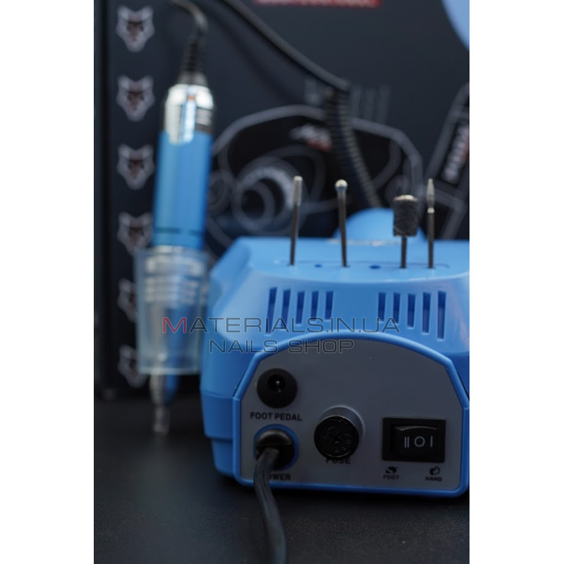 Фрезер Мокс X500 (Sky blue) на 45 000 об/хв. та 65W. для манікюру та педикюру