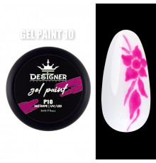 Gel Paint (no wipe) Гель-краска (без липкого слоя) Designer Professional, 5мл. №10