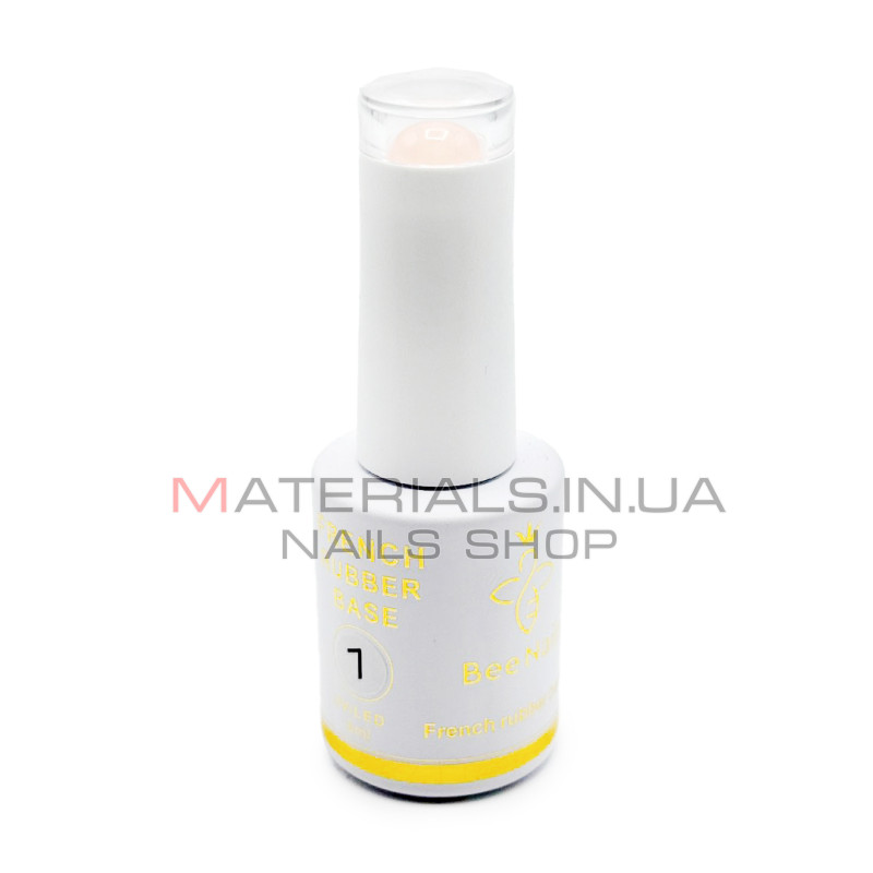 French Rubber base Hema free 07 Bee Nails, 8 ml