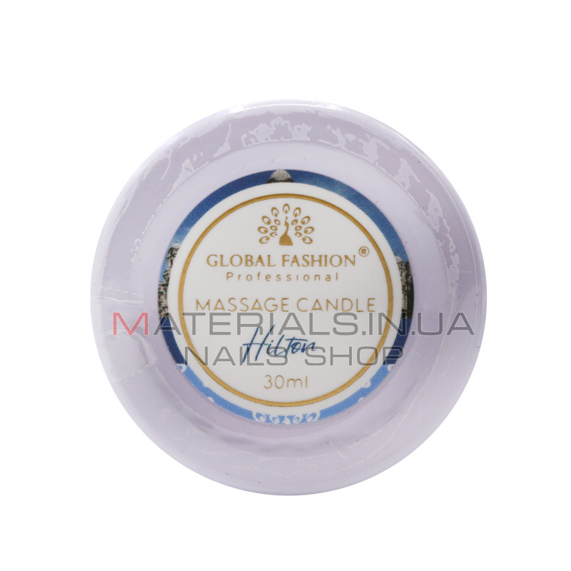 Масажна свічка Global Fashion, 30 ml, Hilton