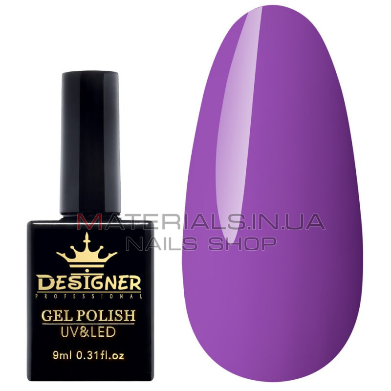 Гель-лак Designer Blueberry Pie - A18 "Яскраво-фіолетовий"