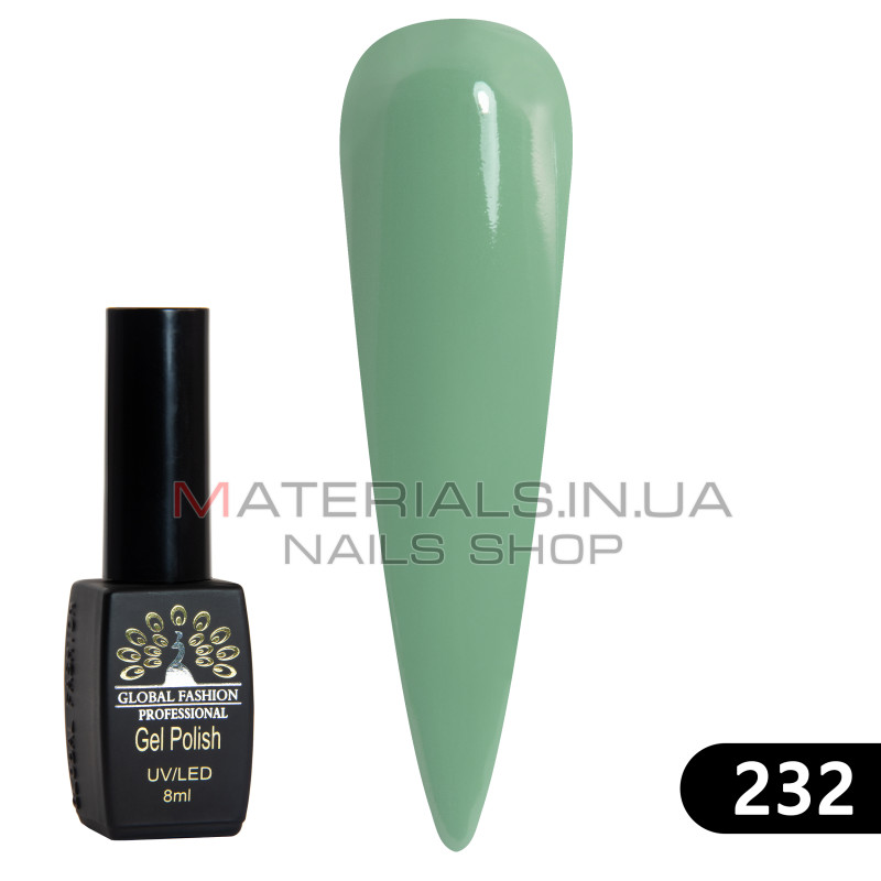 Гель лак BLACK ELITE 232, Global Fashion 8 мл