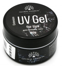 Гель для гелевих типів Global Fashion Extension UV Gel For Tips, 14 г