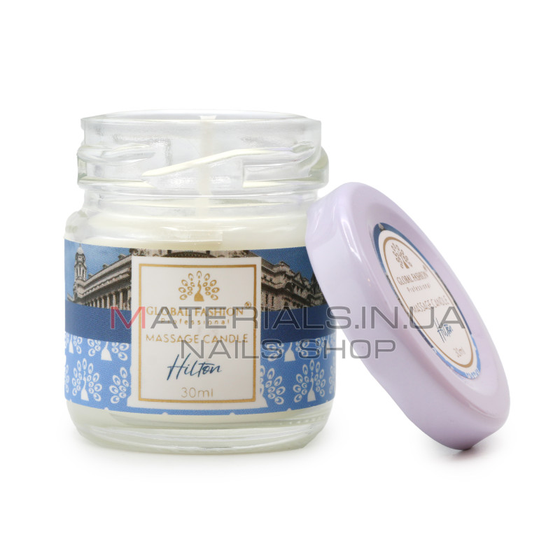 Масажна свічка Global Fashion, 30 ml, Hilton
