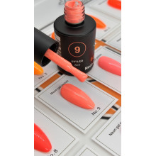 Гель-лак неоновый для ногтей Bee Nails neon gel polish, №09