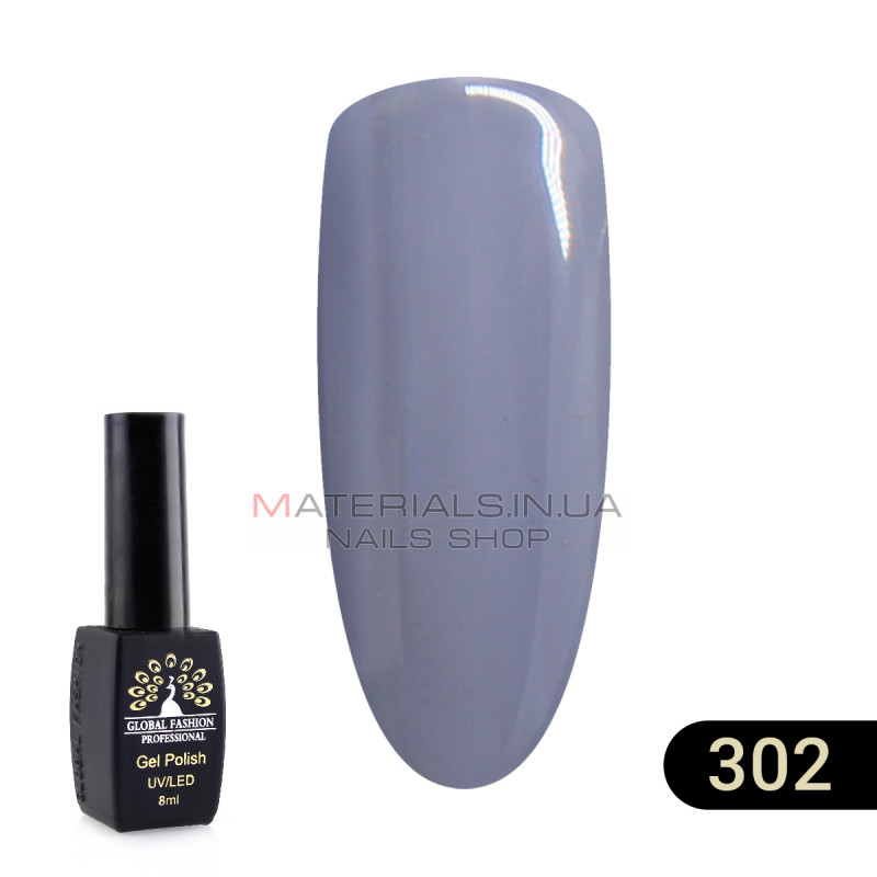 Гель лак BLACK ELITE 302, Global Fashion 8 мл Гель лак BLACK ELITE 302, Global Fashion 8 мл