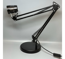 Настільна лампа 800X на підставці, без плафона, висота 80см, E27, чорна