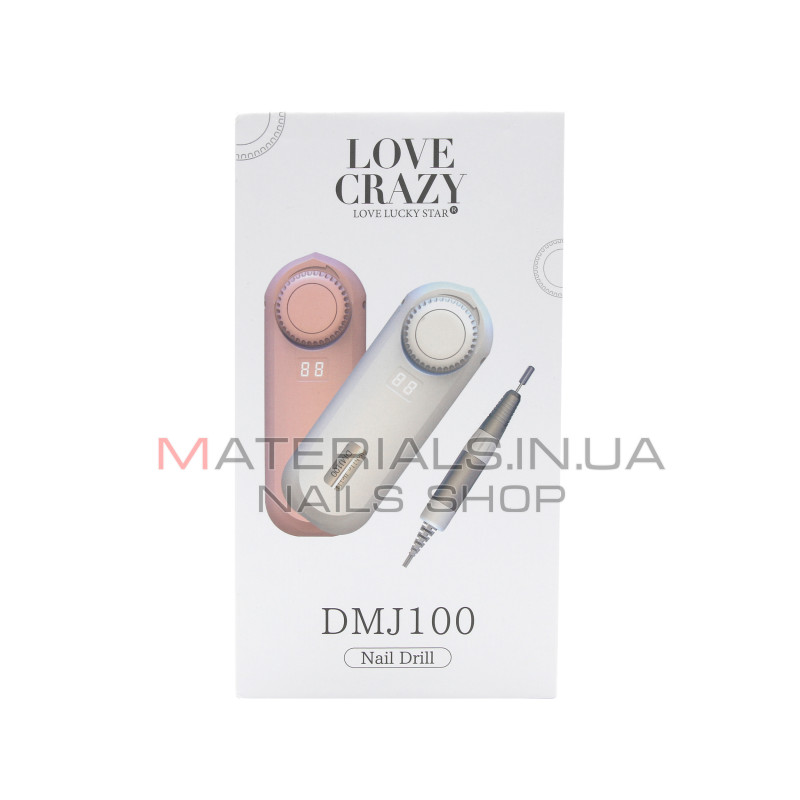 Аппарат для маникюра и педикюра DMJ-100 white, на аккумуляторе, 35000 об