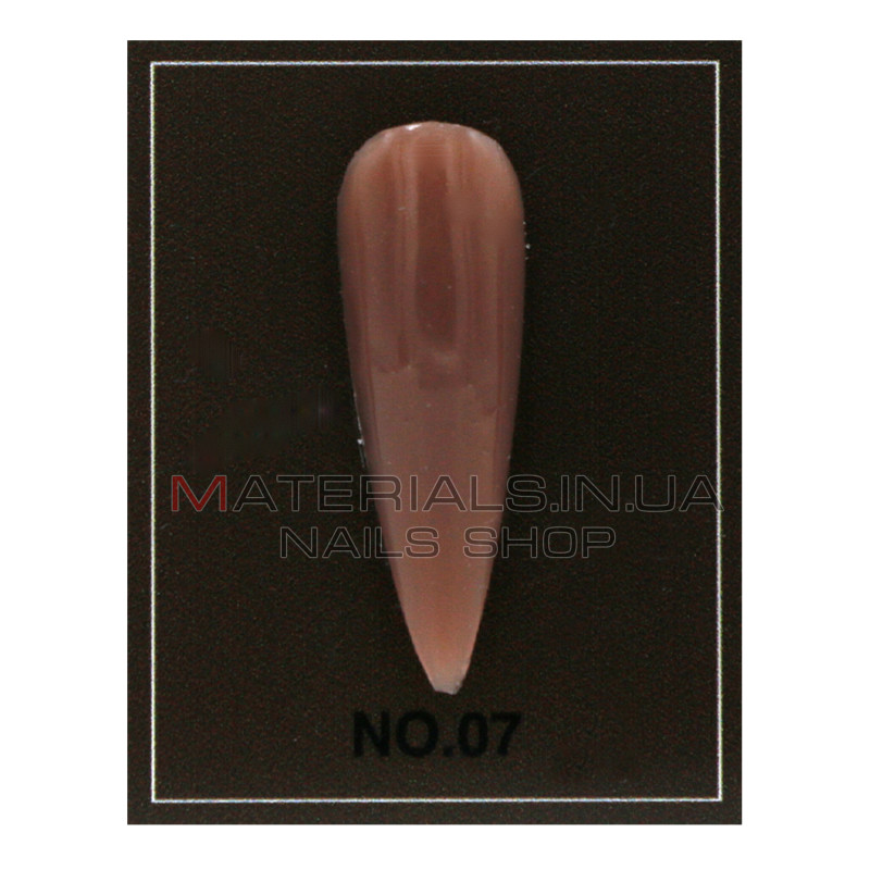 Гель для моделювання нігтів 15 гр, Mocha Rose Builder Gel 07