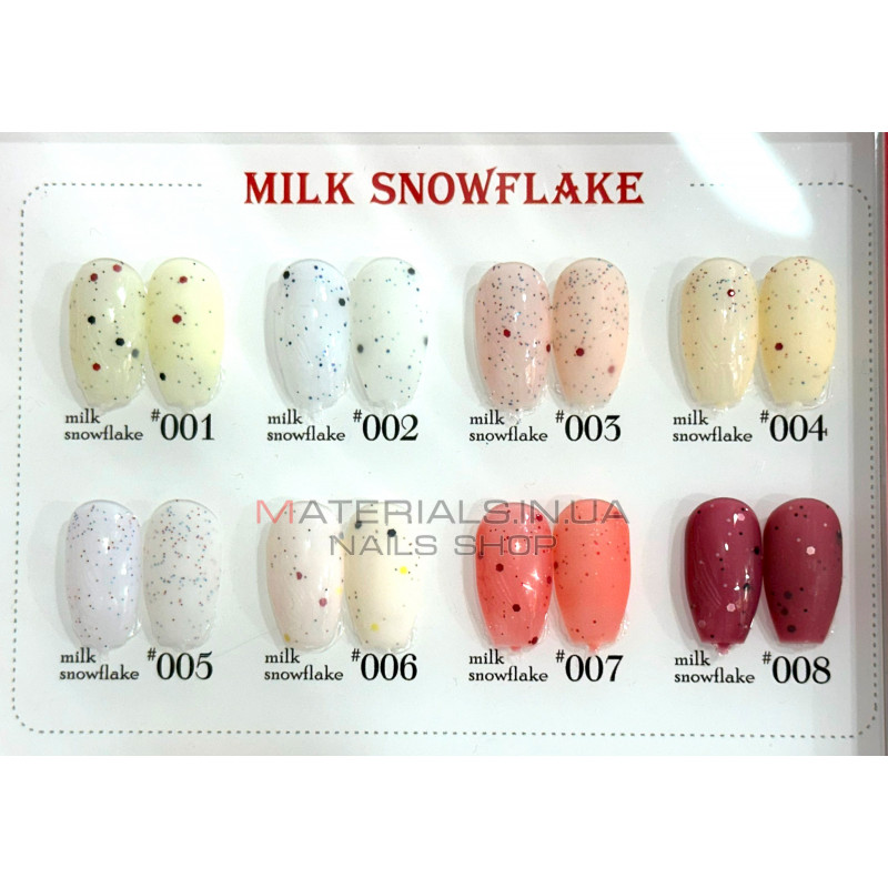 Гель-лак Milk Snowflake Habibi, 12мл Гель-лак Milk Snowflake Habibi, 12мл