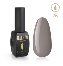 Гель лак MILANO 8 мл № 186