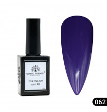 Гель лак Global Fashion, Gel polish 15 ml, 62