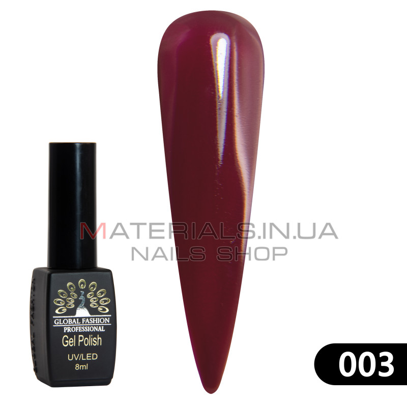 Гель лак BLACK ELITE 003, Global Fashion 8 мл