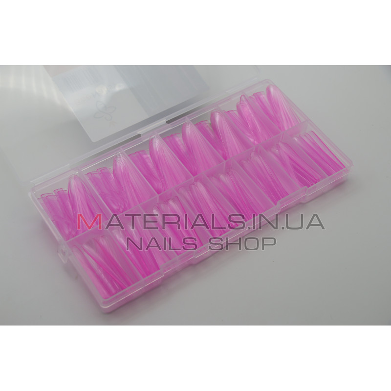 Верхні форми арочні для викладного френчу, Bee Nails, 150 шт