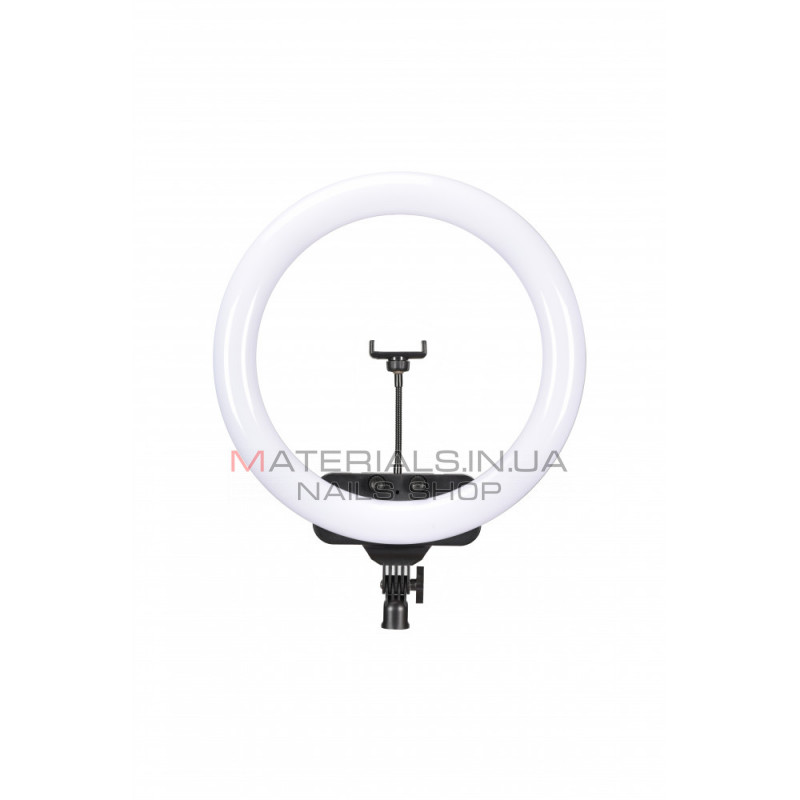 Лампа Кольцевая LED RL-19 Original 46 cm 18" | Remote I 3m cable with plug  I 3 holder I handle bag