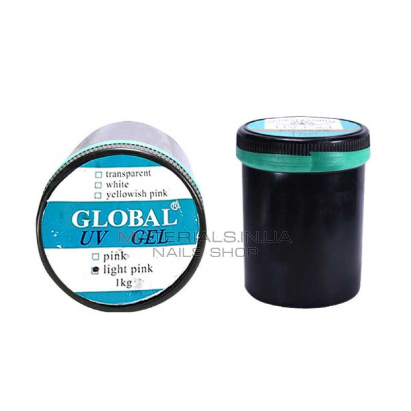 Гель Global 1кг light pink
