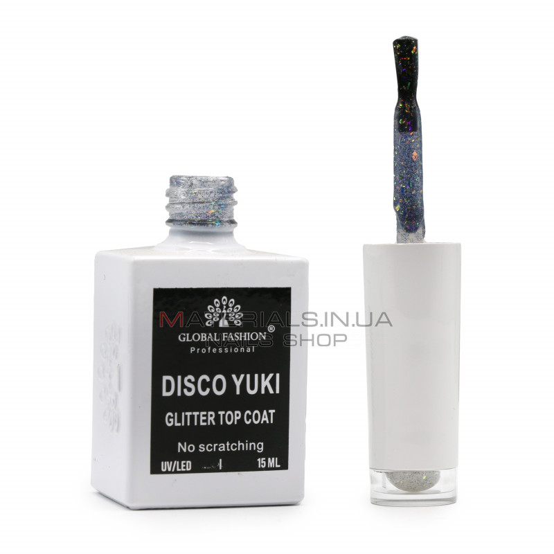 Топ без липкого слоя, Disco Yuki 15 мл, 04 Топ без липкого слоя, Disco Yuki 15 мл, 04