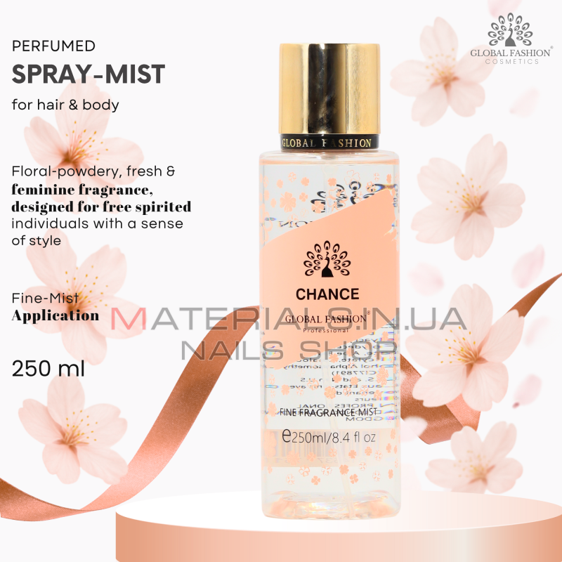 Мист для тела, Global Fashion, Chance, 250ml