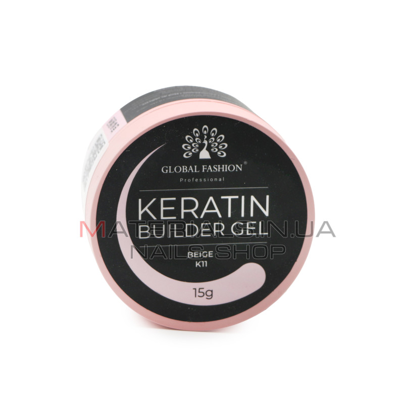 KERATIN BUILDER GEL, Global Fashion, 15 g, K11