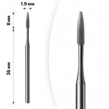 Безопасная твёрдосплавная фреза mART Ony Clean М-90 2.1*7